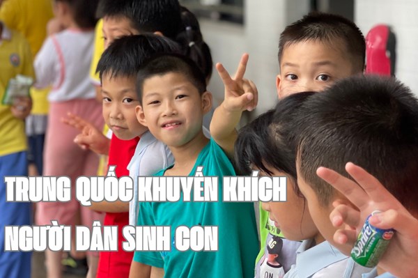 Trung Quốc khuyến khích người dân sinh con