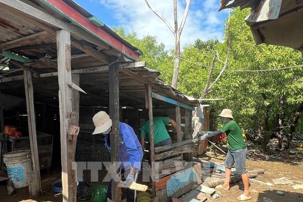 Bà Rịa-Vũng Tàu: Cưỡng chế, thu hồi đất công bị lấn chiếm tại cù lao Bến Đình