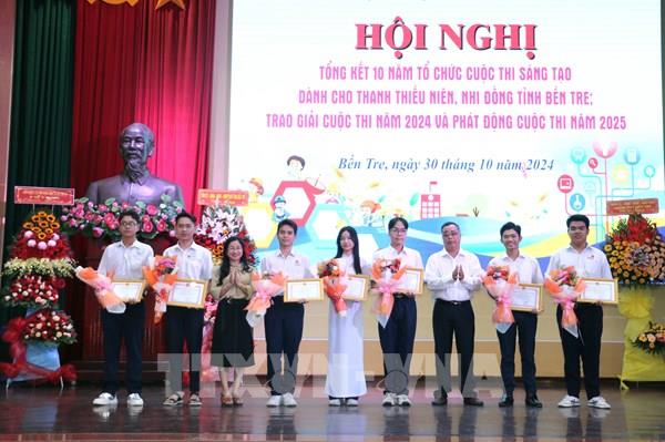 Bến Tre nuôi dưỡng ước mơ cho những nhà sáng chế tương lai