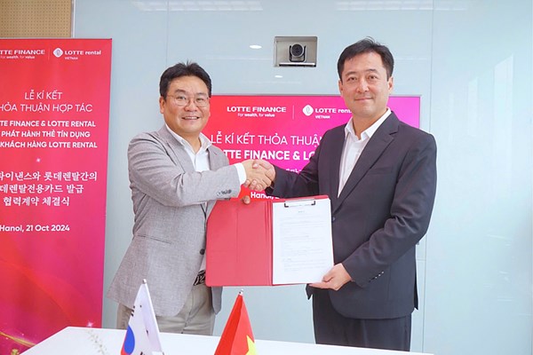 Lotte Finance ra mắt dòng thẻ tín dụng cho dịch vụ thuê xe dài hạn