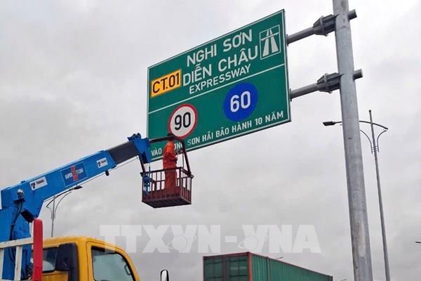 Điều tra hành vi phá hoại trên tuyến cao tốc Nghi Sơn – Diễn Châu