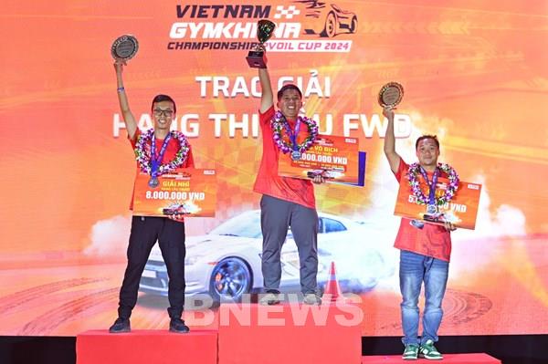 Nhiều bất ngờ tại Giải đua Ô tô Gymkhana Vô địch Quốc gia PVOIL Cup 2024