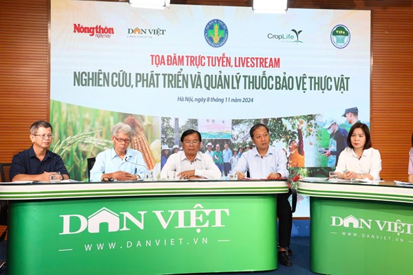 Sử dụng thuốc bảo vệ thực vật trong phát triển xanh, an toàn