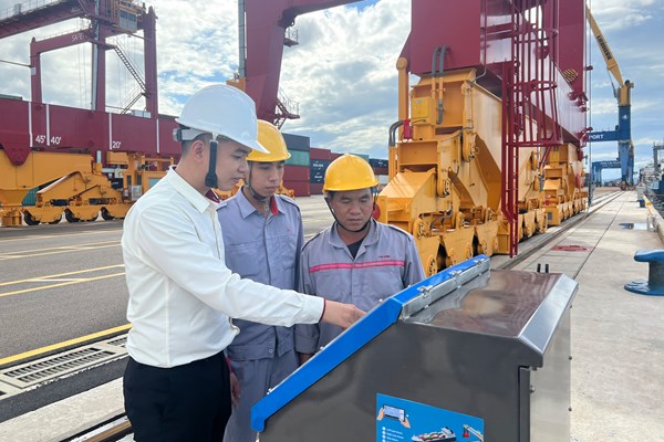 Cảng Chu Lai nâng tầm quản lý với hệ thống quan trắc tàu và khí tượng