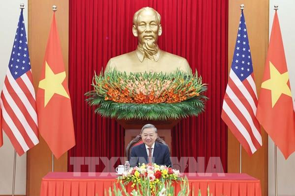 Tổng Bí thư Tô Lâm điện đàm với Tổng thống đắc cử Hoa Kỳ Donald Trump