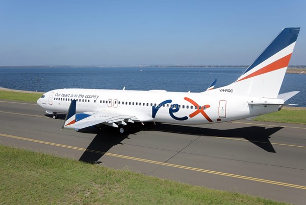 Australia cấp 52 triệu USD “cứu” hãng hàng không Rex Airlines
