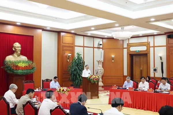 Tổng Bí thư Tô Lâm làm việc với Tiểu ban Kinh tế - Xã hội Đại hội XIV của Đảng