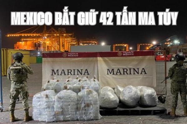 Mexico tịch thu hơn 42 tấn ma túy trong hơn 1 tháng