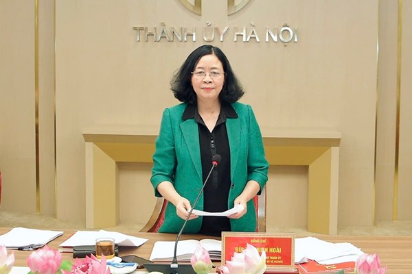 Hà Nội đẩy nhanh tiến độ giải quyết vụ việc, vụ án liên quan tham nhũng, tiêu cực