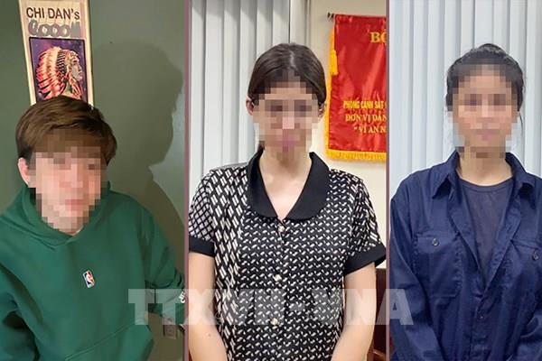 Bắt ca sĩ Chi Dân, người mẫu An “Tây” và Tiktoker Trúc Phương
