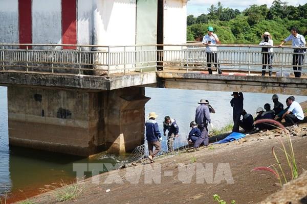 Huy động xử lý sự cố hồ chứa Ia Ring