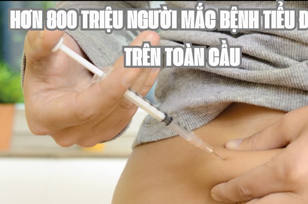 Số người mắc bệnh tiểu đường đã tăng gấp đôi trong 3 thập kỷ qua