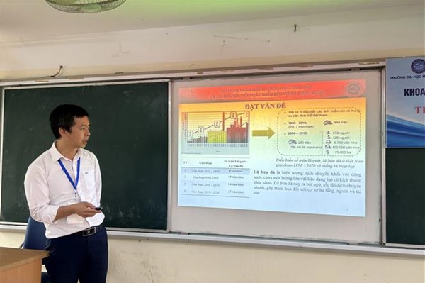 Ứng dụng công nghệ địa chất, giảm thiểu rủi ro thiên tai