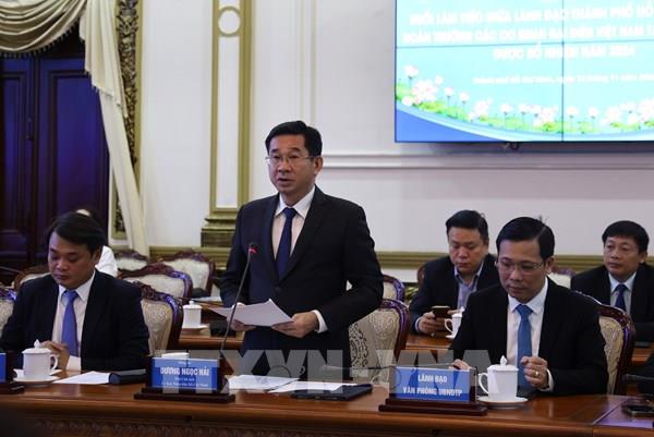 “Đặt hàng” các tân Đại sứ hỗ trợ Tp Hồ Chí Minh phát triển, mở rộng quan hệ quốc tế