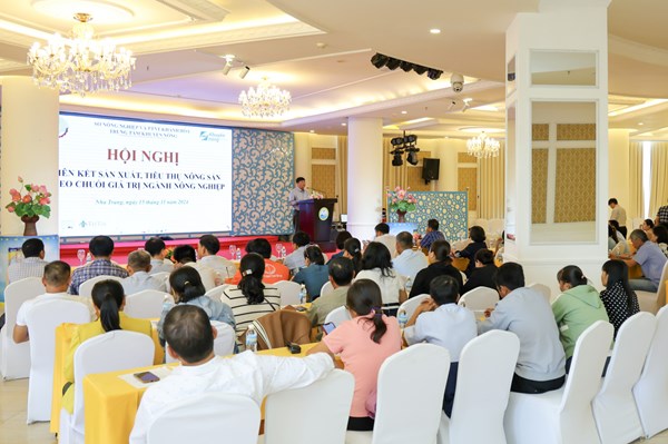 Khánh Hòa thúc đẩy chuỗi liên kết sản xuất và tiêu thụ nông sản