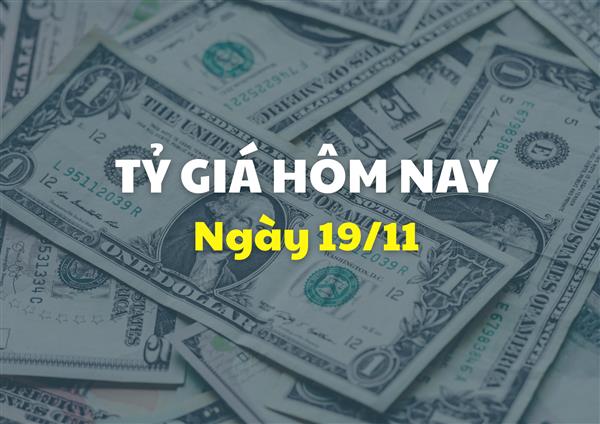 Tỷ giá hôm nay 19/11: Giá USD tăng trở lại
