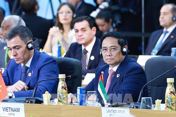 Hội nghị G20: Thủ tướng Phạm Minh Chính đề xuất 3 bảo đảm cho xóa đói nghèo toàn cầu