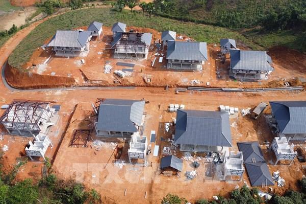 Dồn sức hoàn thành xây dựng khu tái định cư Làng Nủ trước ngày 31/12