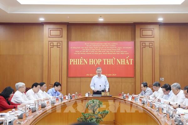 Tinh gọn bộ máy – Thời gian không chờ đợi