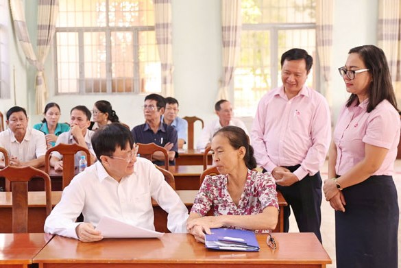 Kịp thời giải ngân vốn chính sách đến đúng đối tượng