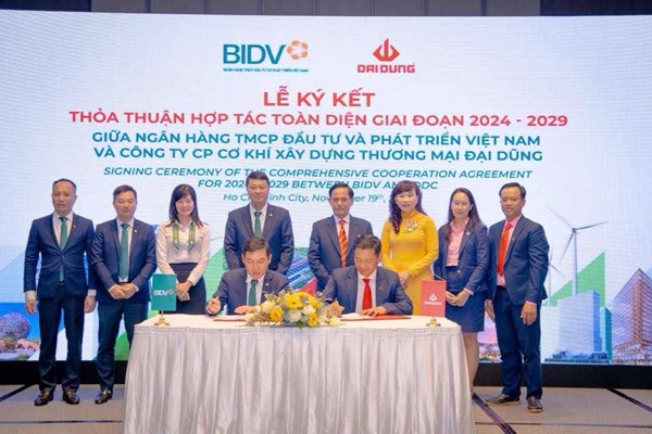 BIDV rót vốn xanh vào Nhà máy Cơ khí Công nghệ cao Nghi Sơn