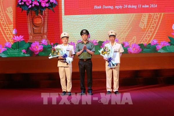 Bình Dương có 2 Phó Giám đốc Công an tỉnh mới