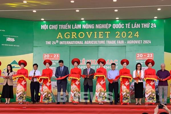 Hơn 100 đơn vị tham gia hội chợ AgroViet 2024