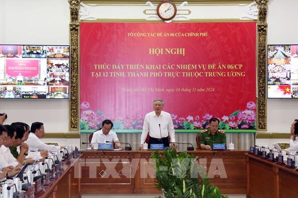 Kết luận của Phó Thủ tướng về Hội nghị thúc đẩy triển khai các nhiệm vụ Đề án 06