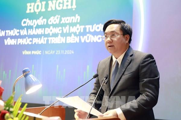 Hiến kế cho Vĩnh Phúc trong thực hiện xanh hóa kinh tế