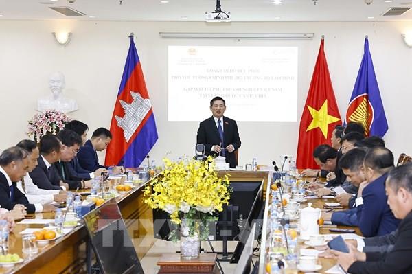 Hỗ trợ doanh nghiệp Việt Nam và Campuchia phát huy mọi tiềm năng sẵn có