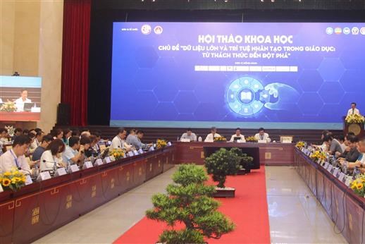 Thúc đẩy ứng dụng trí tuệ nhân tạo trong giáo dục