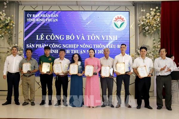 Công bố 30 sản phẩm công nghiệp nông thôn tiêu biểu tỉnh Bình Thuận