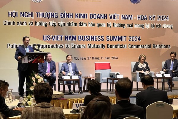 Khai mạc hội nghị thượng đỉnh kinh doanh Việt Nam - Hoa Kỳ lần thứ 7