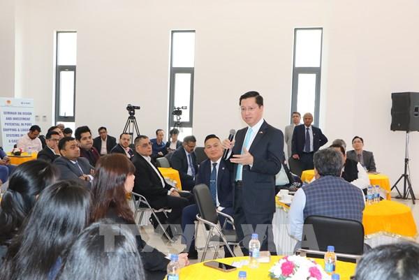 Tổng công ty hàng hải Việt Nam mong muốn tăng cường hợp tác với các đối tác Ấn Độ