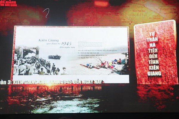 Triển lãm 3D trực tuyến giới thiệu lịch sử địa giới hành chính Kiên Giang