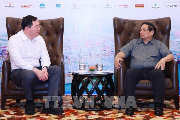 Thủ tướng Phạm Minh Chính tiếp Chủ tịch Tập đoàn SCG (Thái Lan)