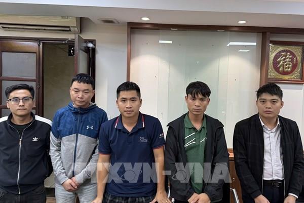 Công an Hà Nội tạm giữ 5 đối tượng vi phạm đấu giá quyền sử dụng đất ở Sóc Sơn