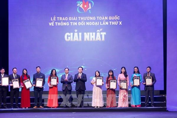 Giải thưởng toàn quốc về Thông tin đối ngoại lần thứ X: Viết nên câu chuyện Việt Nam trong kỷ nguyên mới