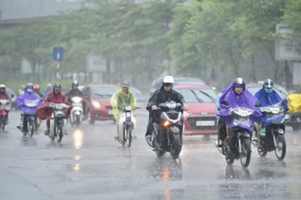 Dự báo thời tiết ba ngày tới: Không khí lạnh gây mưa ở Bắc Bộ