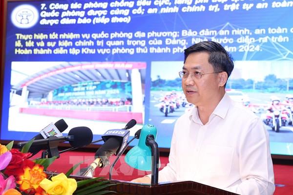 Hà Nội: Năm 2024 dự kiến hoàn thành 23/24 chỉ tiêu, 6 chỉ tiêu vượt kế hoạch