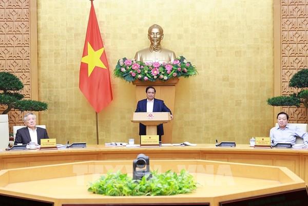 Thủ tướng Phạm Minh Chính: Tháo gỡ điểm nghẽn để đạt mục tiêu tăng trưởng 2 con số