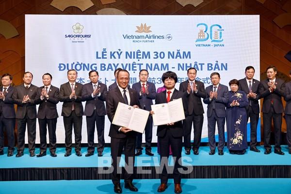 Vietnam Airlines kỷ niệm 30 năm đường bay thẳng Việt Nam - Nhật Bản