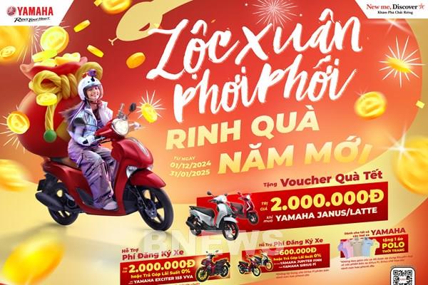 Yamaha Motor Việt Nam ưu đãi đặc biệt cho khách mua xe đến 31/1/2025