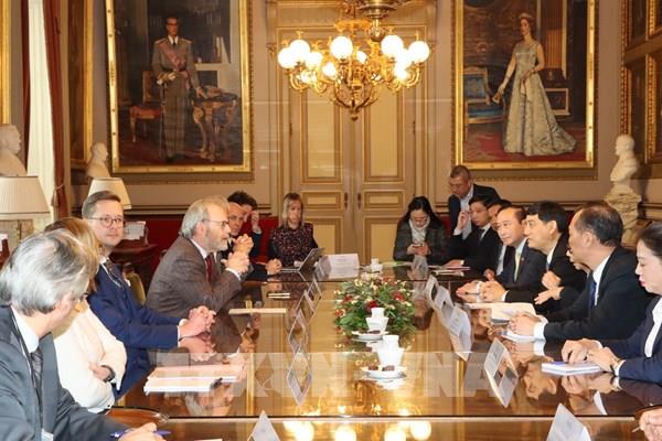 Củng cố và làm sâu sắc mối quan hệ nghị viện Việt Nam- Vương quốc Bỉ