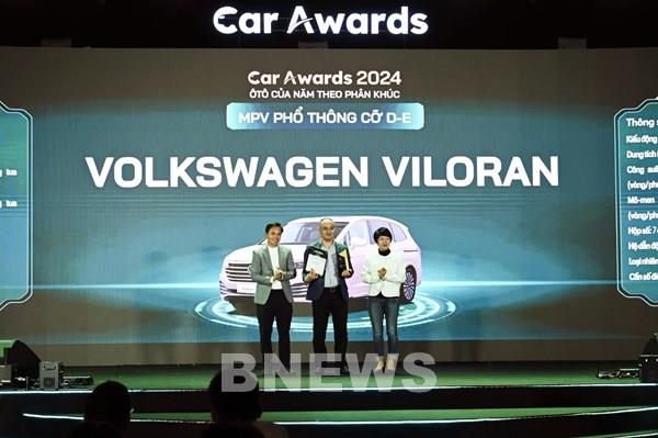 Volkswagen Viloran đạt giải thưởng  Ô tô của năm 2024 phân khúc MPV