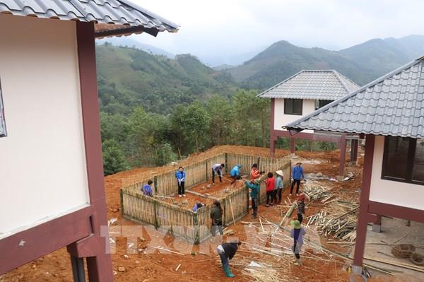 Rốt ráo tái thiết cuộc sống cho người dân thôn Làng Nủ