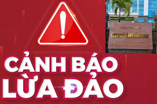 Cảnh báo hành vi mạo danh cơ quan thuế để lừa đảo
