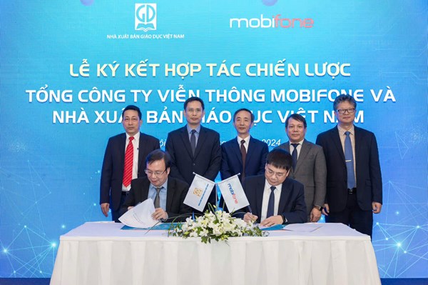 Hợp tác chiến lược giữa MobiFone và Nhà Xuất bản Giáo dục Việt Nam: Chuyển đổi số nâng cao chất lượng giáo dục
