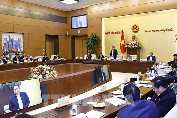 Ủy ban Thường vụ Quốc hội cho ý kiến về sửa đổi Hiến pháp tại Phiên họp thứ 44