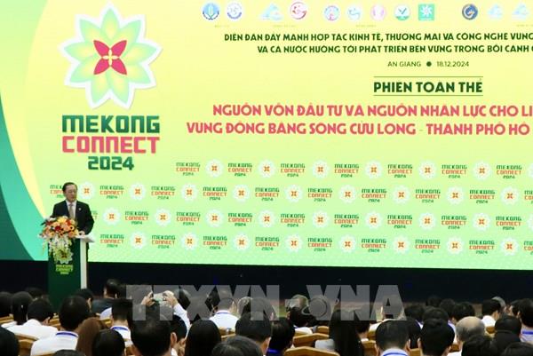 Diễn đàn Mekong Connect 2024: Nguồn lực cho liên kết vùng bền vững